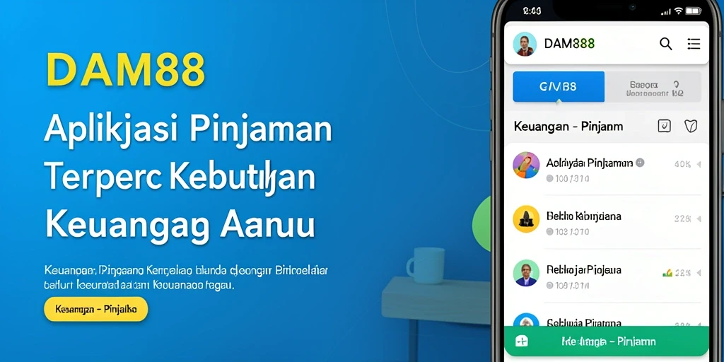 Tampilan antarmuka pengguna DAM88 yang intuitif dan mudah dimengerti.