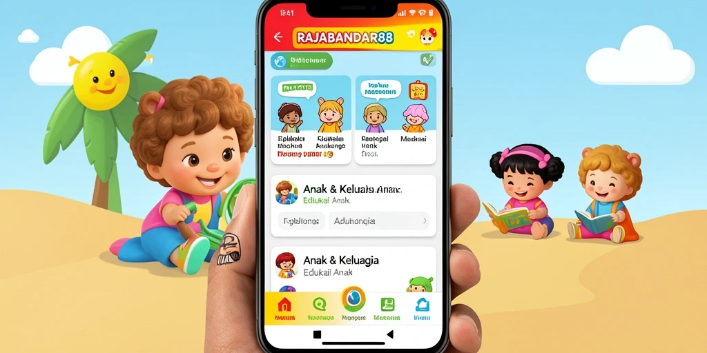 Tampilan antarmuka RAJABANDAR88 yang menarik dan interaktif.